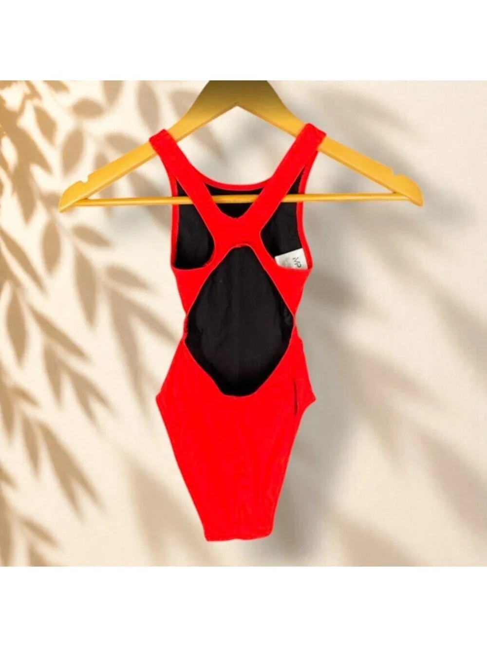 MP Swimsuit Girls 18 Plus Red One Piece Beach Sleeveless Racerback Beach Swim